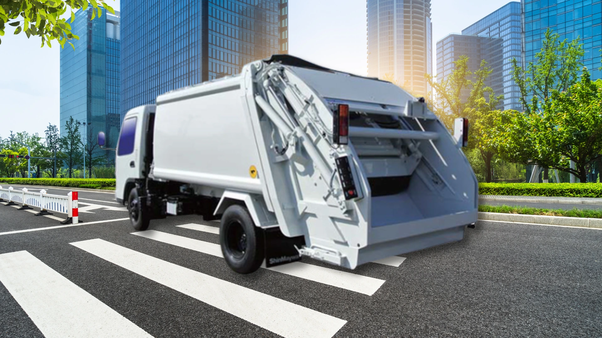 Refuse Compactor Vehicle (2)