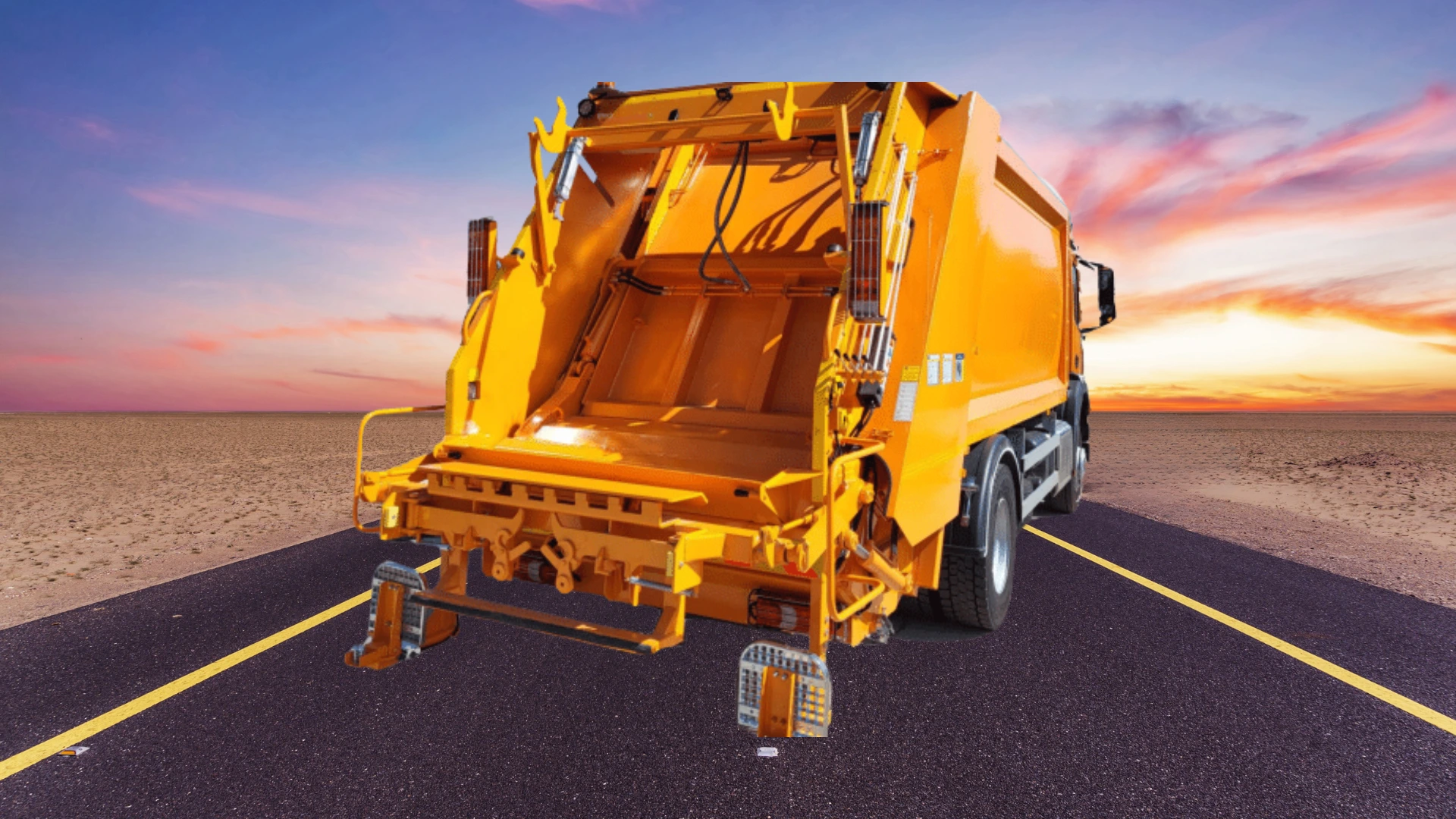 Refuse Compactor Vehicle (3)