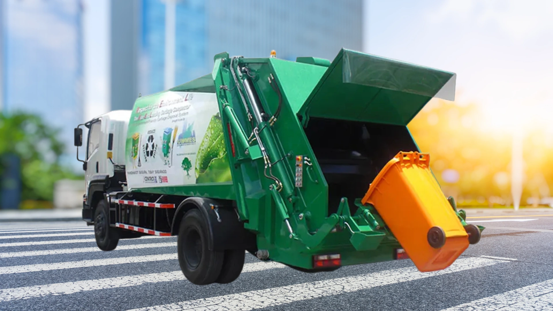 Refuse Compactor Vehicle